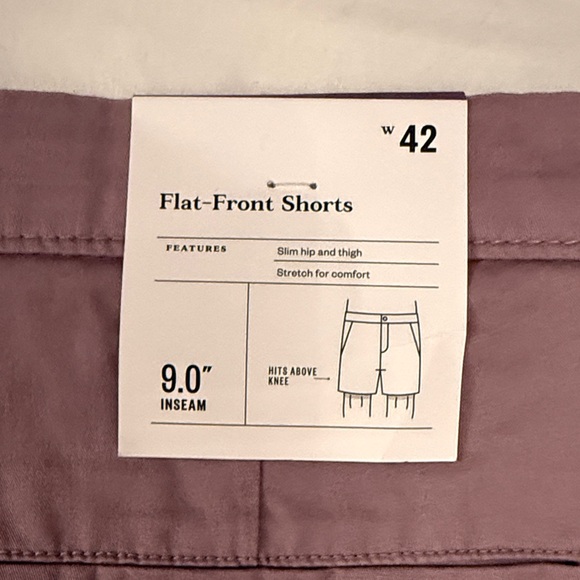 Goodfellow & Co Men's Dusty Purple Shorts - Picture 5 of 6